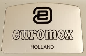 Obraz pokazuje logo producenta mikroskopów Euromex (Euromex Holland) - wariant #1